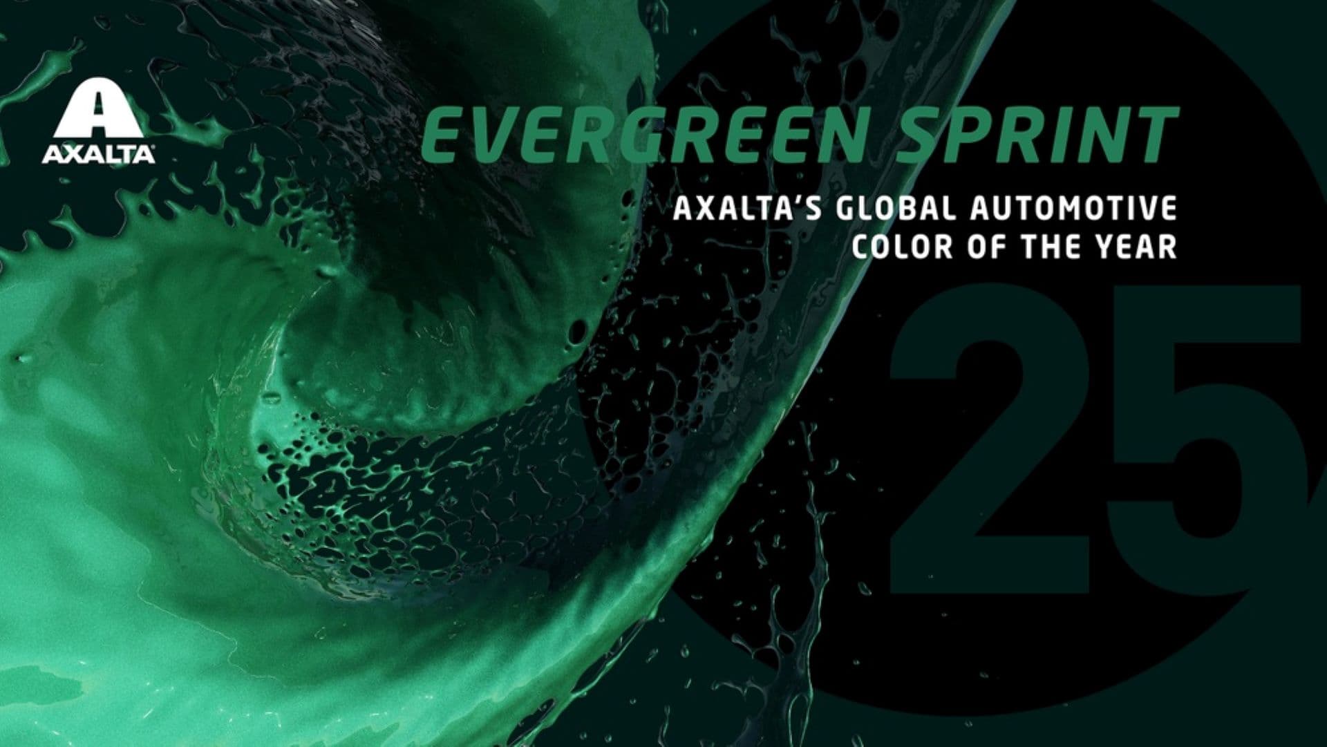 Axalta Introduces Evergreen Sprint as 2025 Global Automotive Color of the Year