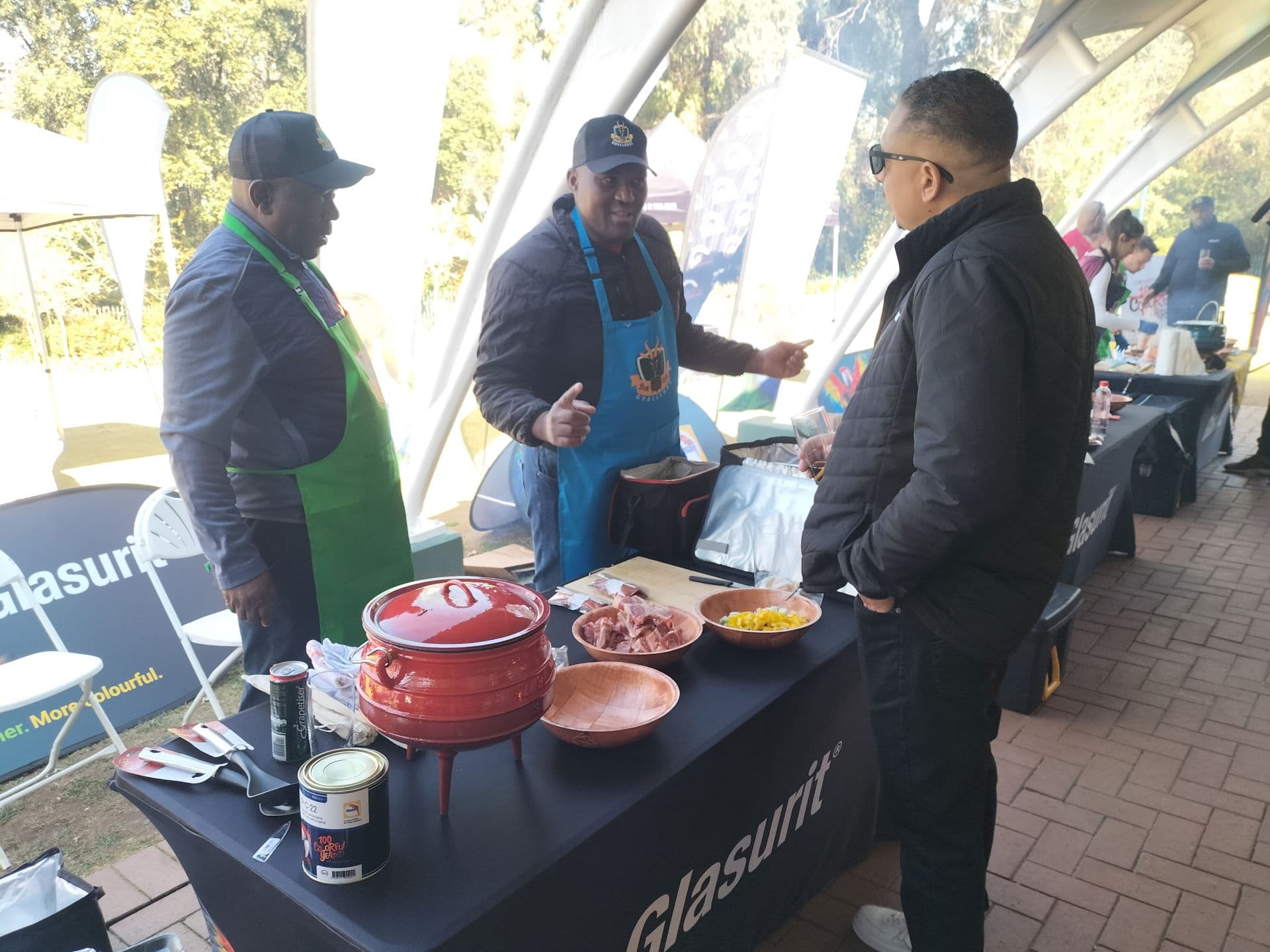 Elite Autobody employees strut their stuff at BASF/Glasurit Bok Pot Challenge