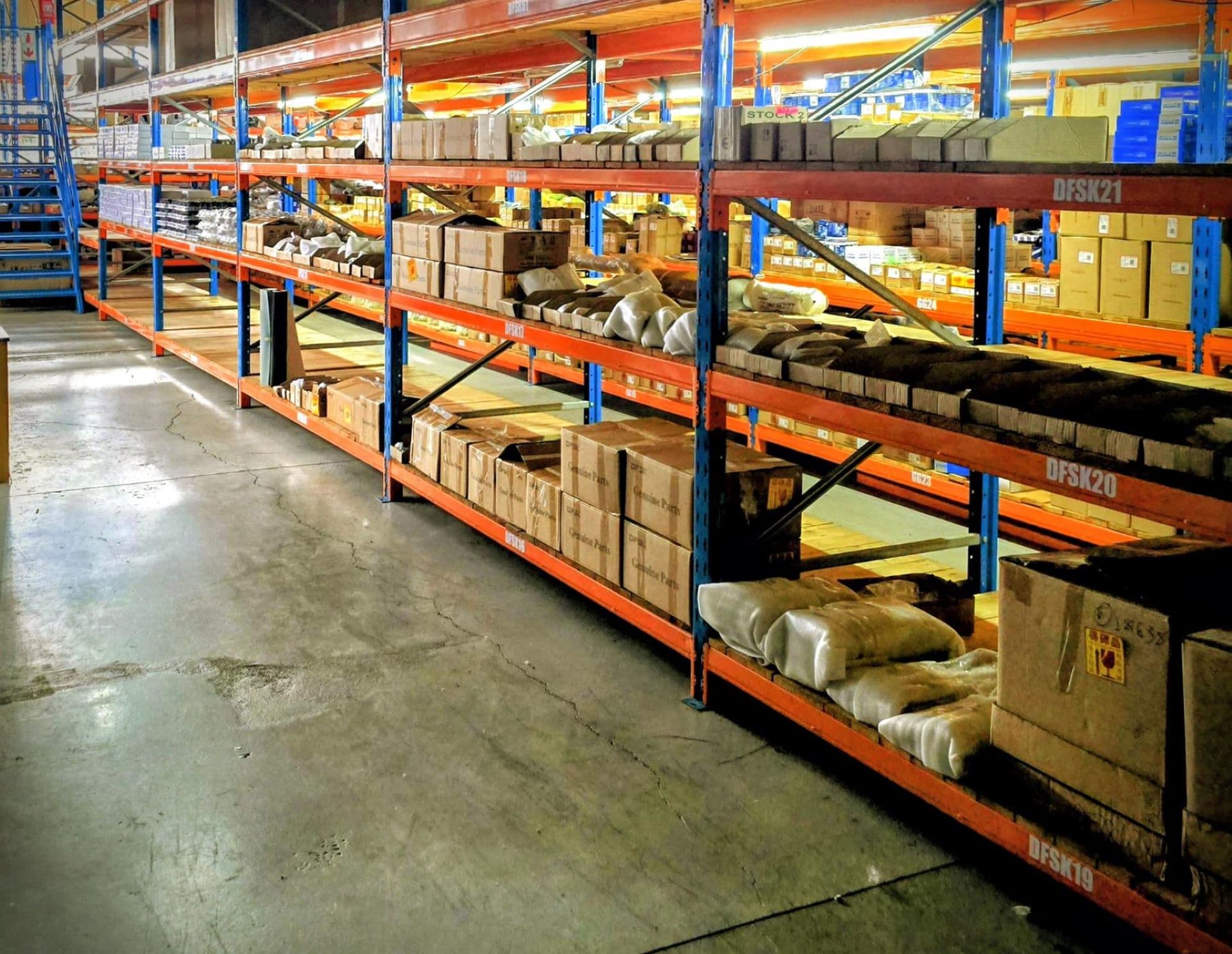 Expanded Parts Stock to Support Workshops