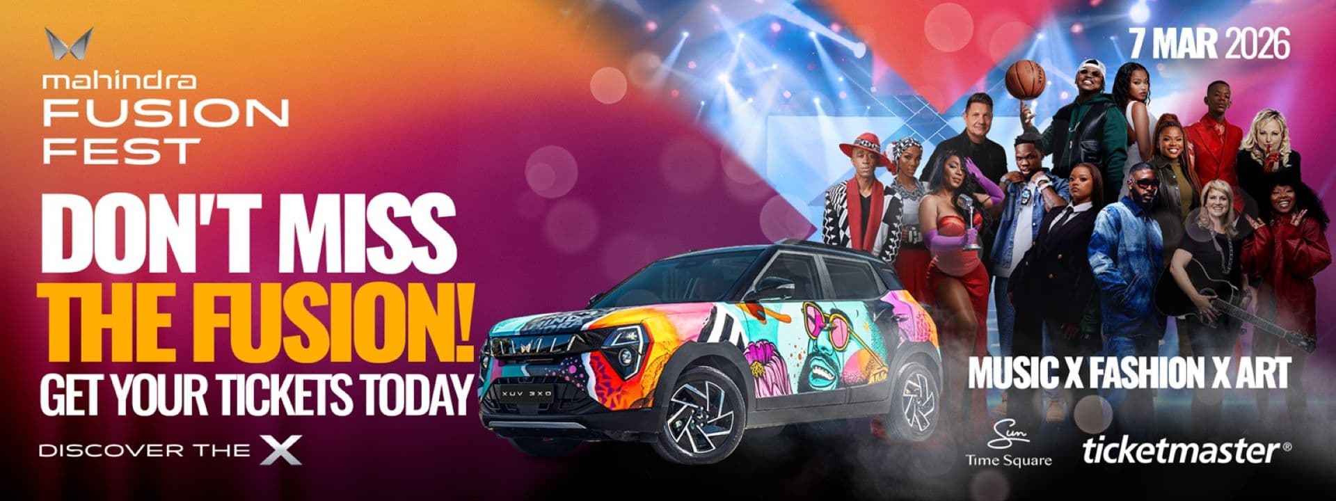 Mahindra Fusion Fest 2026 Set to Unite South Africa's Creative Voices