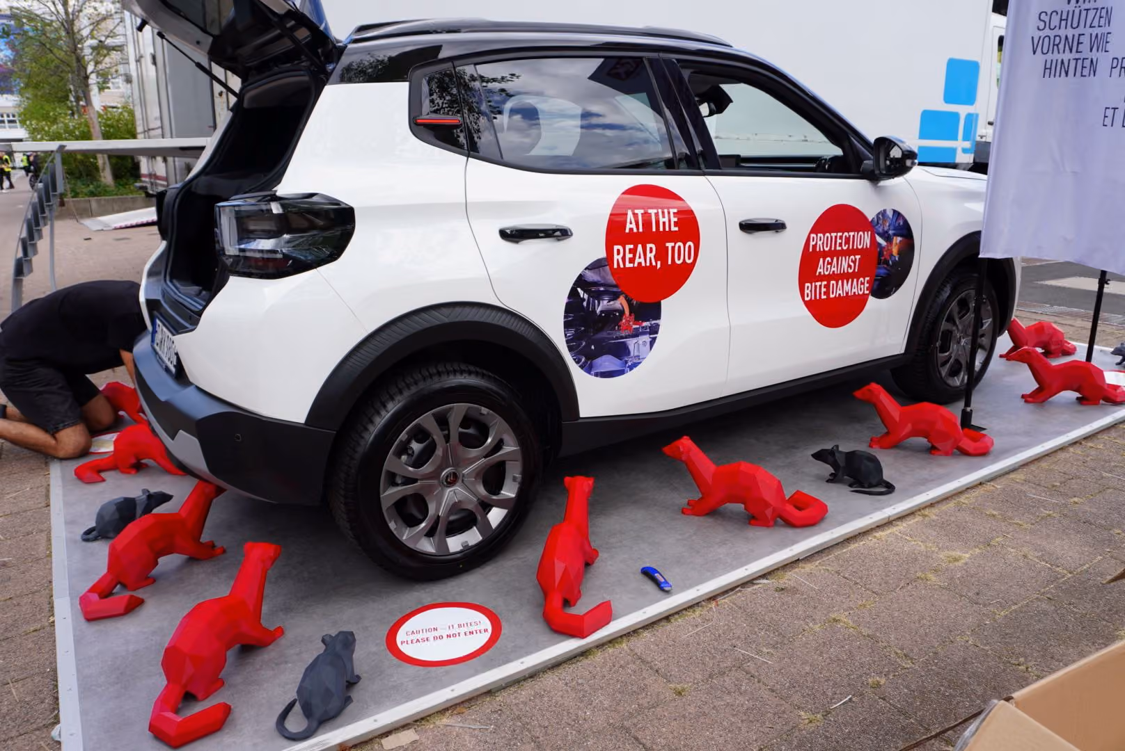 Rats no more: ultrasonic protection for vehicles